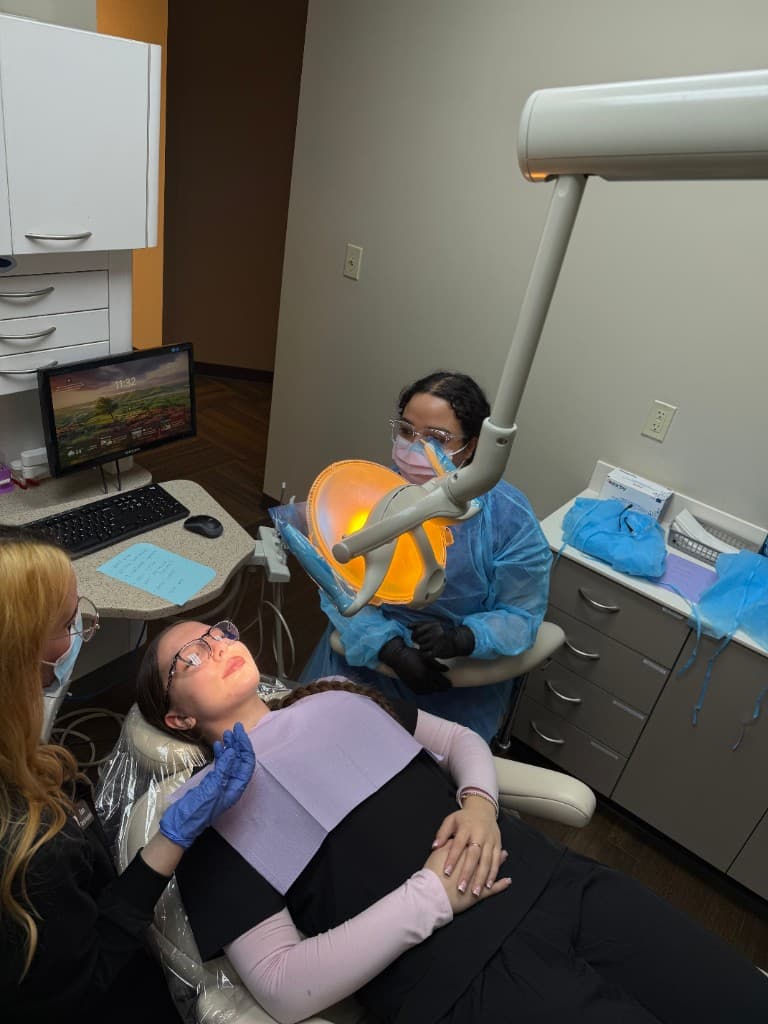 Patient care in dental office